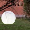 Déco lumineuse extérieur New Garden BULY-Lampe boule d'extérieur Ø40cm Blanc