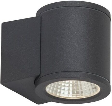 AEG Applique murale extérieur AEG ARGO-Applique d'extérieur LED Aluminium & Verre H9.5cm Gris