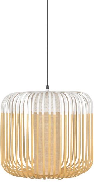 Forestier Suspension extérieur Forestier BAMBOO M-Suspension d'extérieur Bambou Ø45cm H40cm Blanc