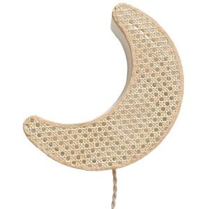 an°so Applique murale an°so LUNE-Applique Cannage H32cm Beige