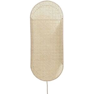 an°so Applique murale an°so ARCHE-Applique murale Cannage H75cm Beige