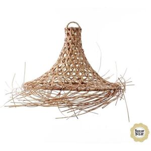 Accessoire luminaire Bazar Bizar THE MYKONOS-Abat-jour en Rotin Ø40cm Beige