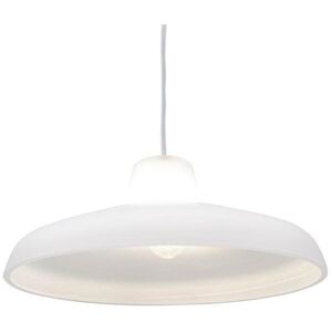 Suspension Northern EVERGREEN-Suspension Monte/Baisse Verre Souffle Ø30cm Blanc