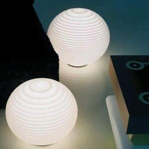 Lampe a poser Rotaliana FLOW-Lampe a poser avec Variateur H30cm Blanc