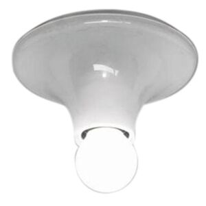 Plafonnier Artemide TETI-Applique ou plafonnier Polycarbonate Ø14cm Blanc