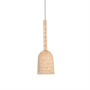 Suspension Ay Illuminate UMUT 2R-Suspension Rotin Ø35cm Bois