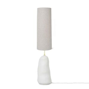 Lampadaire Ferm Living HEBE-Lampadaire avec variateur Ceramique/Textile H128cm Blanc