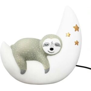 Veilleuse lumineuse House Of Disaster SLOTH-Lampe a poser LED paresseux Resine H22cm Blanc