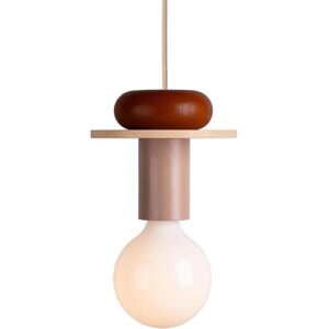 Suspension Schneid JUNIT PAN-Suspension Bois de frene Ø19cm Marron