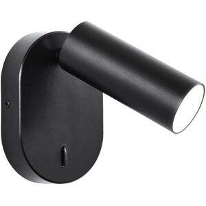 Spot Brilliant SOEREN-Spot LED orientable avec interrupteur Metal L18cm Noir