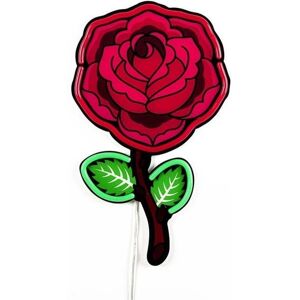 Neon Seletti ROSE-Applique murale Rose Neon Acrylique H55cm Rose