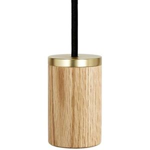 Accessoire luminaire Tala FIXTURES-Cable + Douille pour suspension H6.5cm Bois