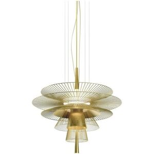 Suspension Forestier GRAVITY I-Suspension LED Metal H81cm Ø86cm Beige