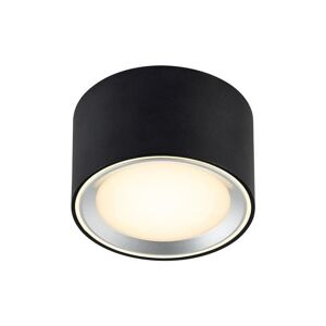 Spot Nordlux FALLON-Spot LED saillie dimmable metal H6cm Noir