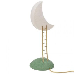 Lampe a poser Seletti MY SECRET PLACE-Lampe a poser Lune LED en resine H51cm Blanc