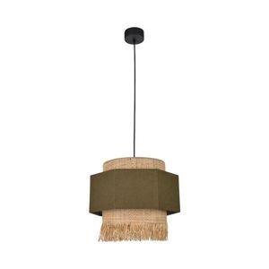 Suspension Market Set MARRAKECH-Suspension Lin/Bana H34cm Vert