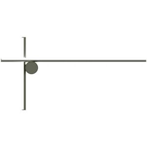 Applique murale Flos COORDINATES-Applique murale LED 2 lumieres Metal L40cm H80cm Argente