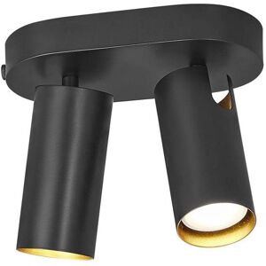 Spot Design For The People MIMI-Spot LED 2 Lumieres Metal L10cm Noir