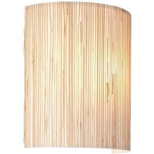 Applique murale Brilliant WIMEA-Applique murale Metal/Jonc de Mer H26cm Beige