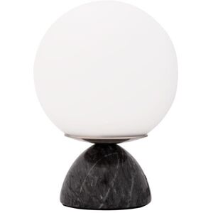 Lampe a poser Pauleen SHINNING PEARL-Lampe a poser Marbre H21cm Noir