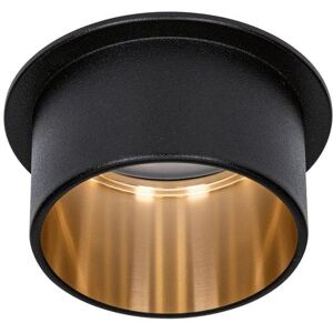 Spot Paulmann GIL COIN-Spot encastre LED Metal Ø 6.8cm Noir