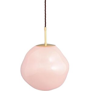 Suspension Helle Mardahl BON BON-Suspension Verre faite main Ø24cm Rose