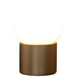 Lampe a poser Martinelli Luce PULCE-Lampe a poser LED Metal/Verre H23cm Laiton