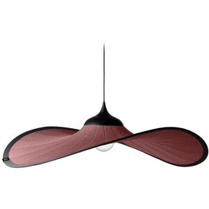 Suspension Easy Light by Carpyen BLOOM-Suspension Tissu Ø120cm Rouge