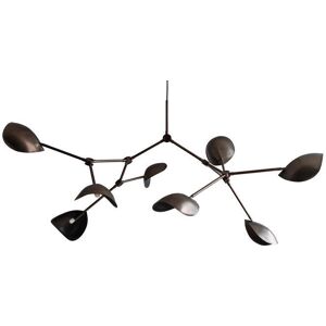 Suspension 101 Copenhagen STINGRAY GRANDE-Suspension/Lustre 8 lumieres Metal L145cm Dore