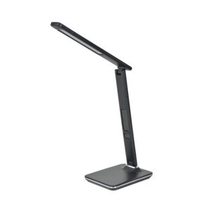 Lampe a poser Corep CHESTER-Lampe de Bureau LED avec port USB H42cm Noir