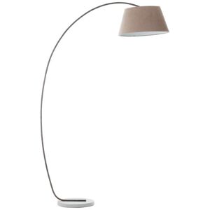 Lampadaire Brilliant BROK-Lampadaire Metal L196cm Marron