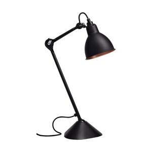 Lampe a poser DCW Editions Lampe Gras N°205-Lampe de bureau corps noir acier H46cm Noir