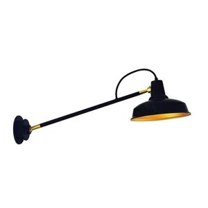 Applique murale Eleanor Home PELICAN-Applique murale Orientable / Articulee Metal L74cm Noir