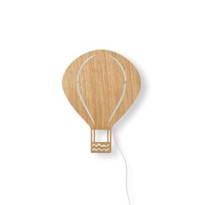 Applique murale Ferm Living AIR BALLOON-Applique murale Montgolfiere H34,5cm Bois