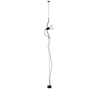 Spot Flos PARENTESI-Spot sur cable vertical H180-400cm Noir