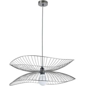 Suspension Forestier LIBELLULE-Suspension Metal filaire Ø56cm Gris