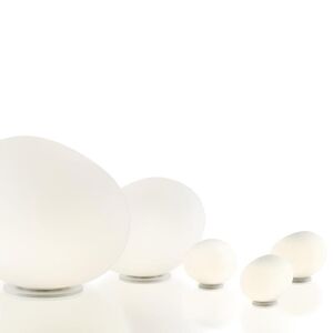 Lampe a poser Foscarini GREGG GRANDE-Lampe a poser avec Dimmer Metal & Verre Souffle H40cm Blanc