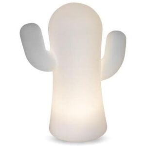 New Garden Veilleuse lumineuse New Garden PANCHITO-Veilleuse lumineuse LED forme cactus en Silicone H20.6cm Blanc