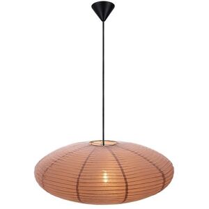 Nordlux Suspension Nordlux VILLO-Suspension en Papier Ø60cm Marron