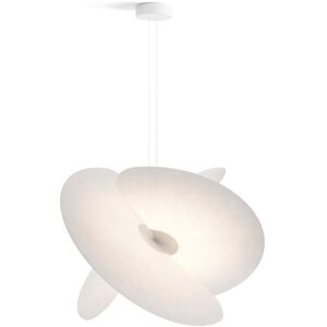 Luceplan Suspension Luceplan LEVANTE-Suspension LED recyclable Ø102cm Blanc