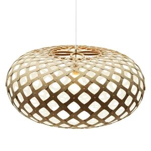 David Trubridge Suspension David Trubridge KINA-Suspension Bicolore Bambou Ø100cm Blanc