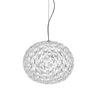 Suspension Kartell PLANET-Suspension LED Ø33 cm Transparent