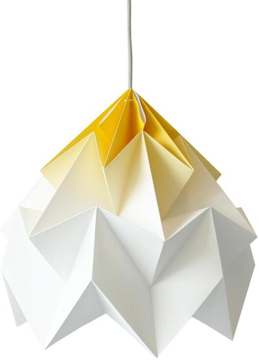 Studio Snowpuppe Suspension Studio Snowpuppe MOTH-Suspension XL Papier Ø40cm Jaune