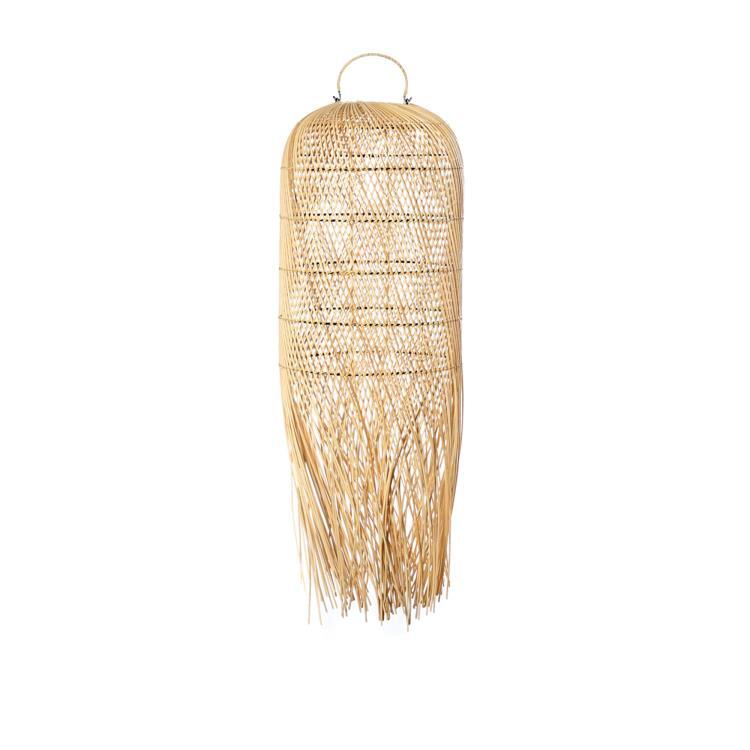 Bazar Bizar Suspension Bazar Bizar THE SQUID-Suspension en Rotin H80cm Beige