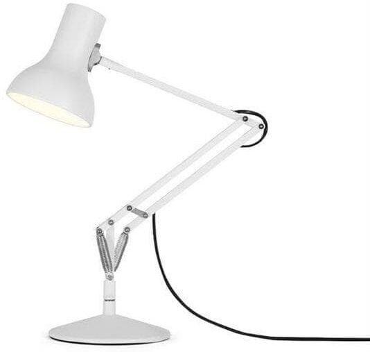 Anglepoise Lampe à poser Anglepoise TYPE 75-Lampe de bureau articulée H50-80cm Blanc