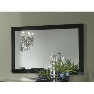 Mobistoxx Miroir ROMEO 140 cm noir laque