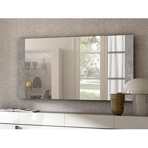 Mobistoxx Miroir rectangulaire MIRAS 138 cm marbre gris