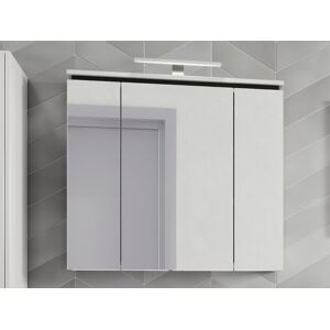 Mobistoxx Armoire de toilette MODORI 3 portes blanc