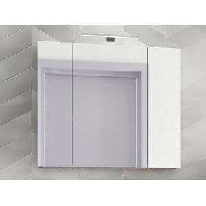 Mobistoxx Armoire de toilette VASILIO 3 portes graphite