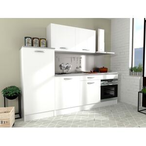 Mobistoxx Bloc cuisine ECOTIC 240 cm blanc